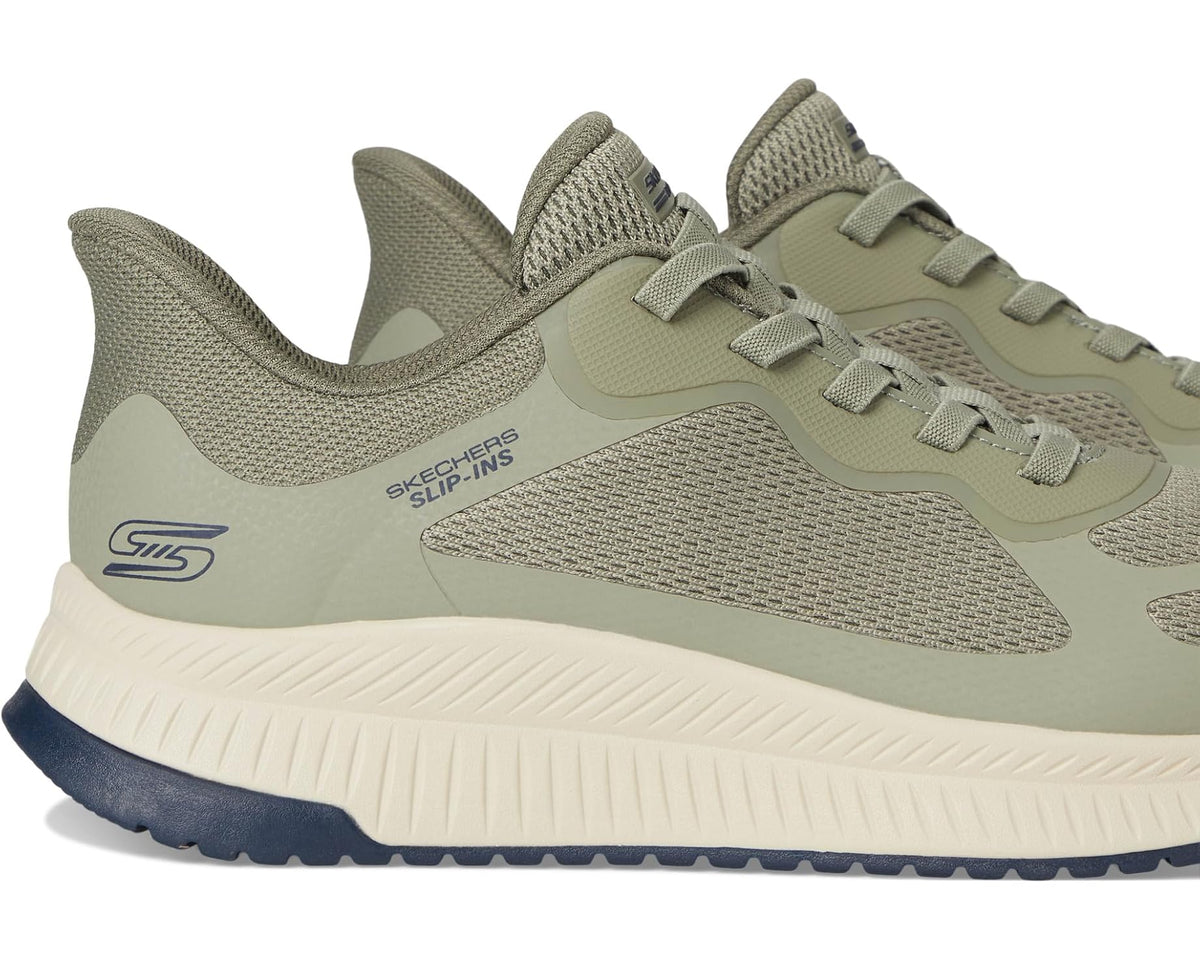 Men's BOBS from SKECHERS Hands Free Slip-Ins Bob Squad Chaos 4 Olive