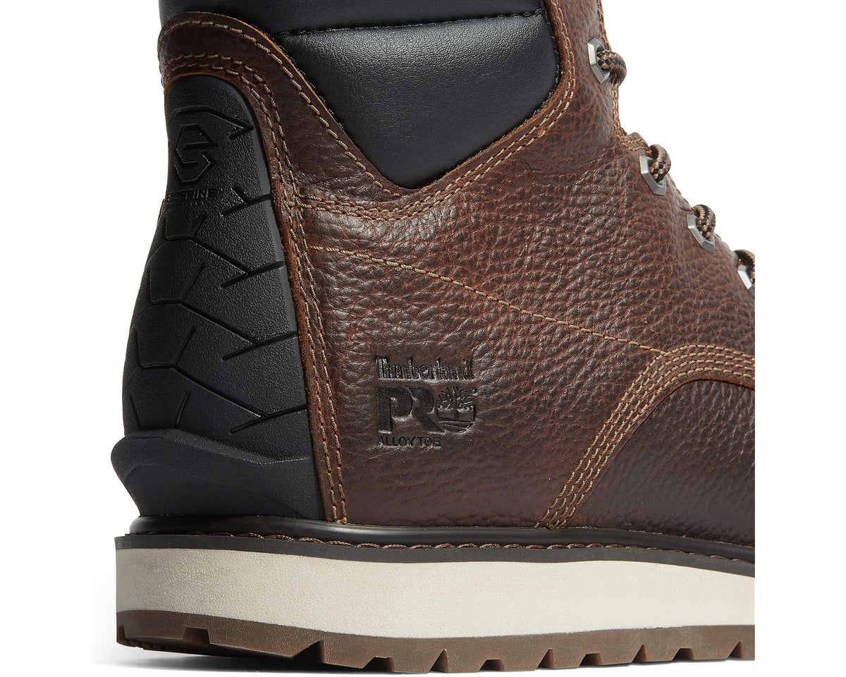 Men's Timberland PRO Irvine Wedge 6 Alloy Safety Toe Brown2024 NEW