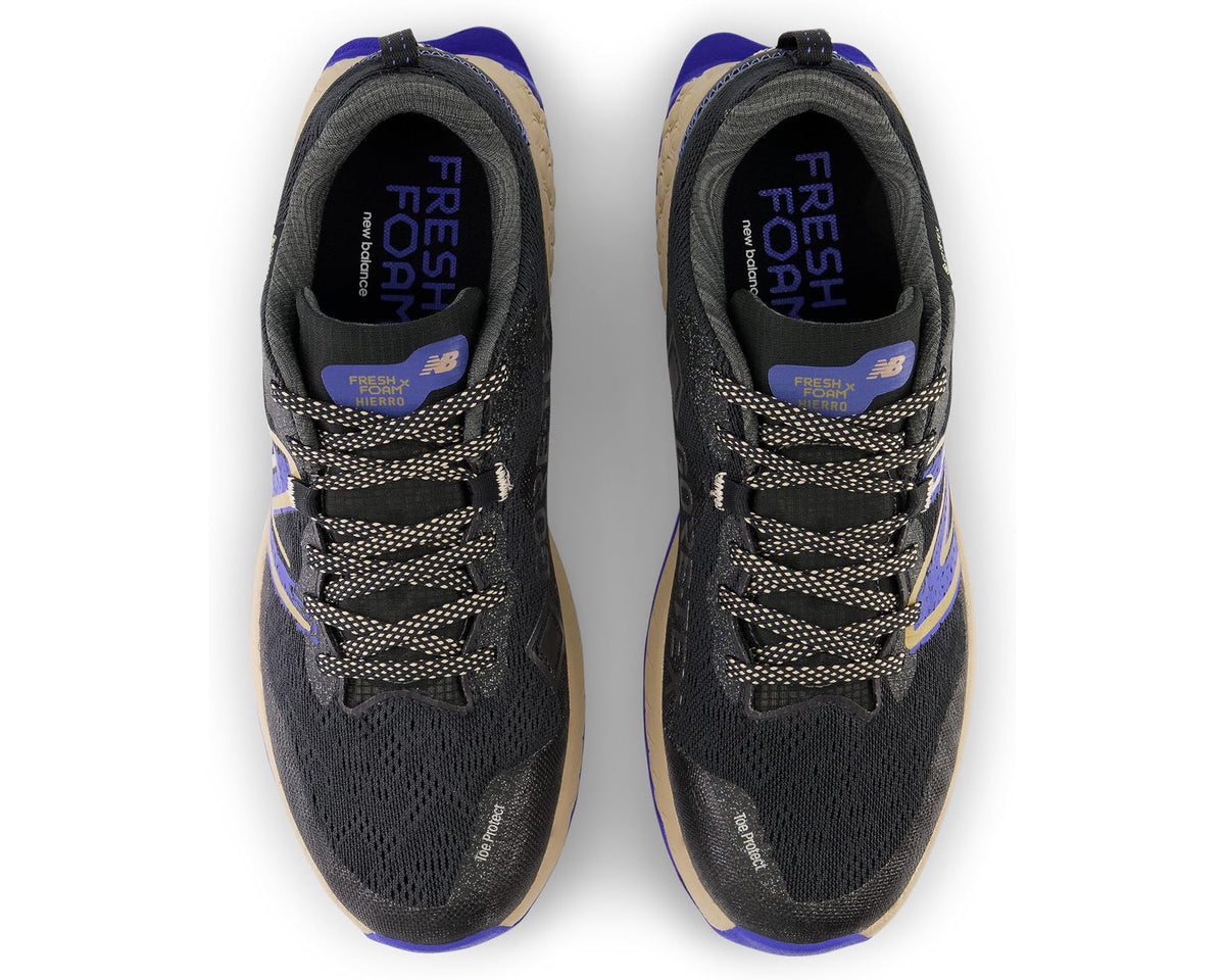 Men's New Balance Fresh Foam X Hierro v7 GTX Black/Marine Blue
