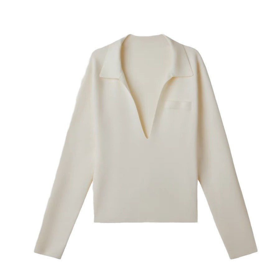 Profile Loose Casual Sweater Women's Clothing